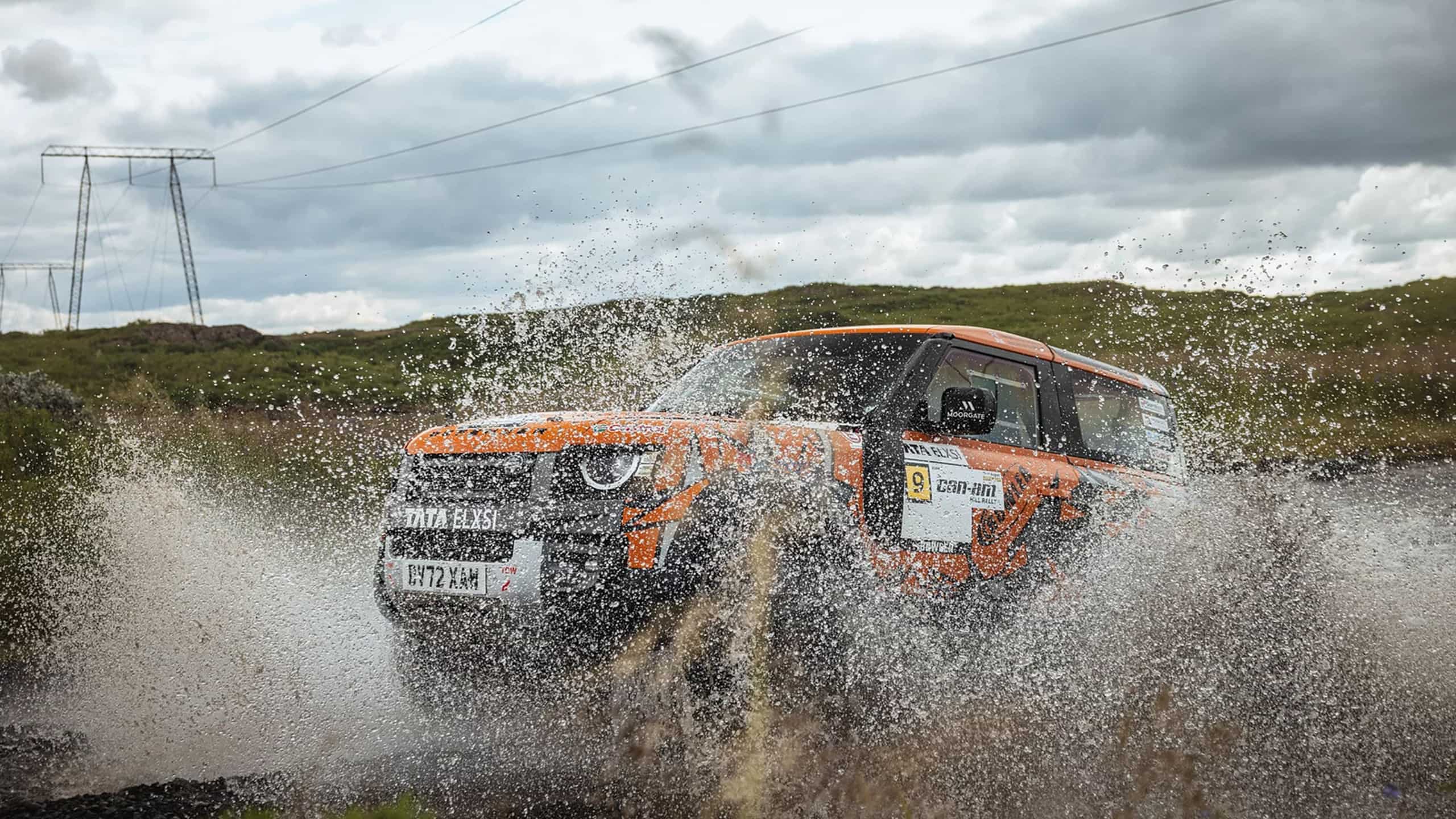 Land Rover Raly Zwycięstwo Defender Rally Series | Land Rover